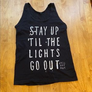 Fall out boy tank top